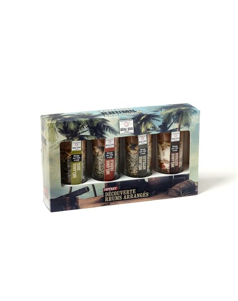 Coffret Découverte Rhum Arrangé - 4 pièces