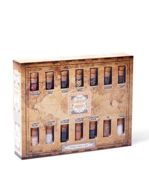 Découverte 7 Sels et 7 Poivres