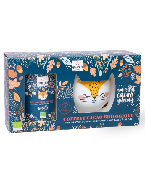 Coffret Cacao Bio Ecureuil Yummy (Noisette) - 250g