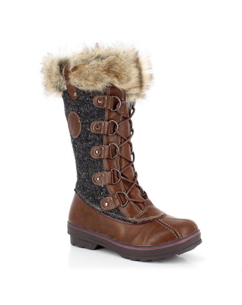 Bottes de neige CAPUCINE marron