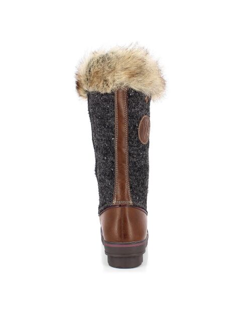 Bottes de neige CAPUCINE marron