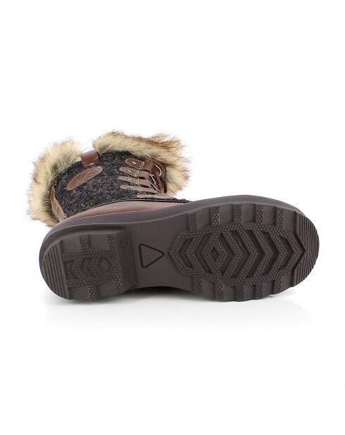 Bottes de neige CAPUCINE marron