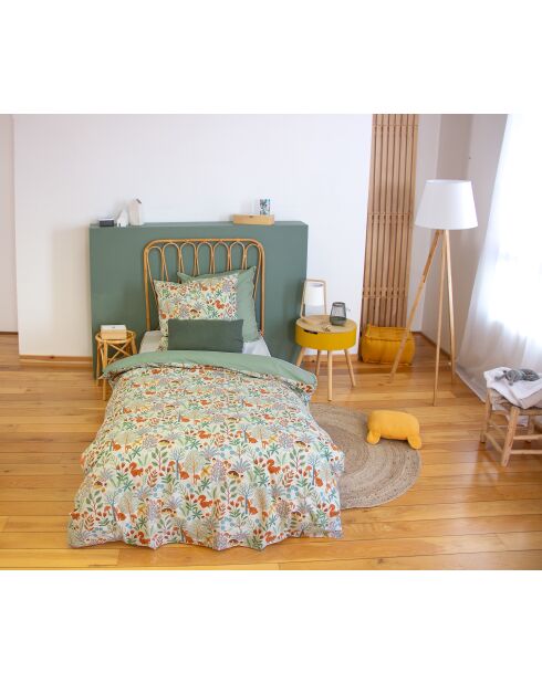 Parure housse de couette en Coton multicolore