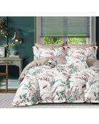 Parure housse de couette 100% Percale de Coton blanche