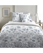 Parure housse de couette 100% Percale de Coton ambre