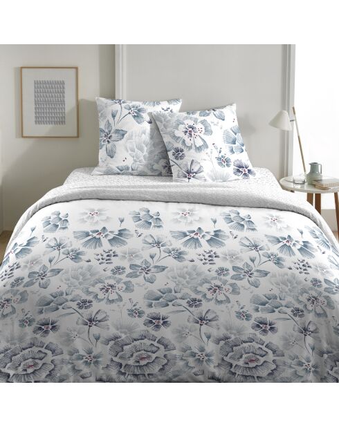 Parure housse de couette 100% Percale de Coton ambre