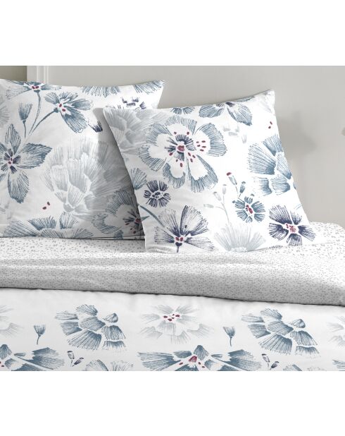 Parure housse de couette 100% Percale de Coton ambre