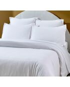 Taie d'oreiller 100% Flanelle de Coton blanche