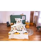 Parure housse de couette en Coton multicolore