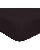 Drap housse 100% Percale de Coton noir
