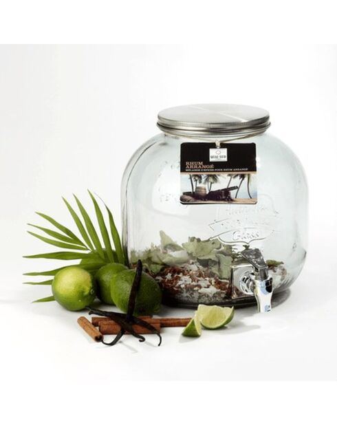 Mélange pour Rhum Arrangé Coco, Papaye, Bigaradier