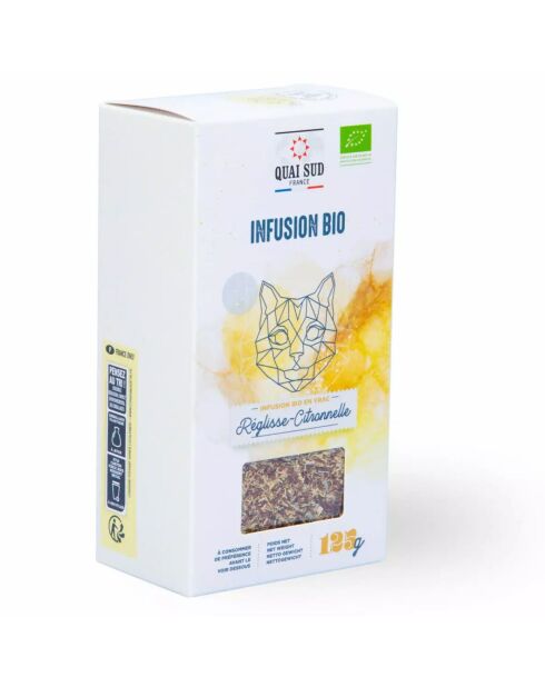 Infusion Bio Réglisse Citronnelle - 125g