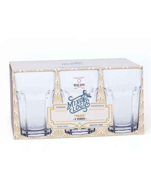 Coffret 6 Verres à Mojito