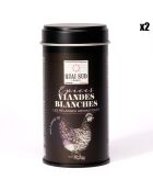 2 Sachets mélanges d'épices pour viandes blanches - 2x70g
