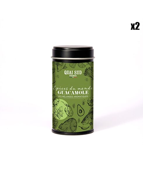 2 Sachets mélanges aromatiques du mondeguacamole - 2x80g
