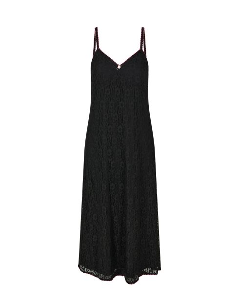 Robe à bretelles Roseline noire