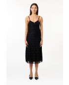 Robe à bretelles Roseline noire