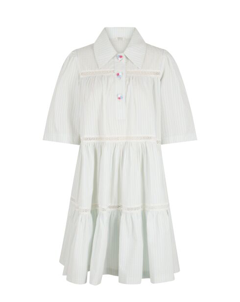 Bbdoll sky seersucker jurk