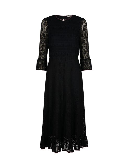 Roseline schwarzes Kleid