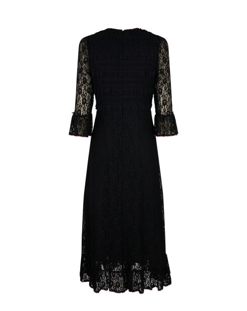 Roseline schwarzes Kleid