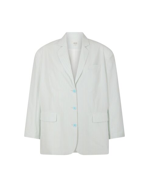 Giacca Sky seersucker