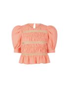 Top rosa in seersucker