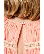 Top rosa in seersucker