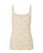 Canotta Marcelle con stampa ecru