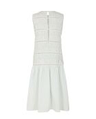 Robe en seersucker ciel