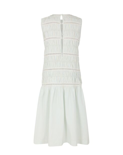 Robe en seersucker ciel