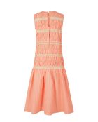 Vestido seersucker rosa