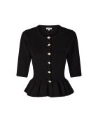 Cardigan estivo nero Petite Côte
