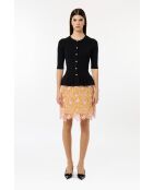 Cardigan estivo nero Petite Côte