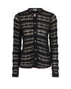 Roseline schwarze Spitzenjacke