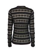 Roseline schwarze Spitzenjacke