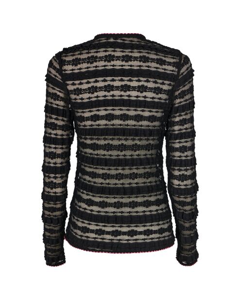 Roseline schwarze Spitzenjacke