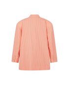 Giacca in seersucker rosa