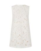 Tunique en broderie suisse blanche