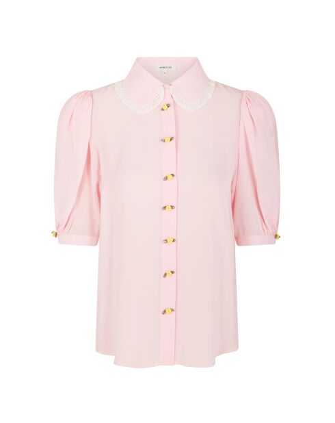 Camicia rosa setosa rosa