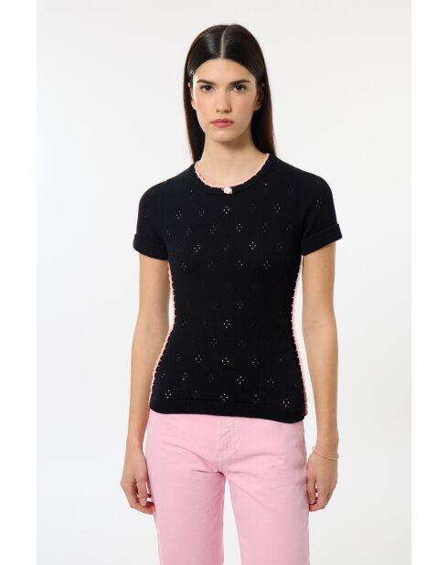 T-shirt Marcelle noir