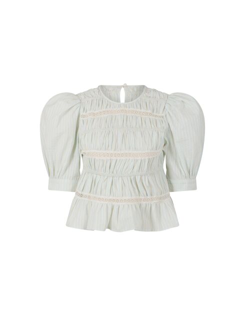 Top Sky in seersucker