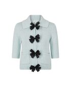 Top in maglia Froufrou Ciel