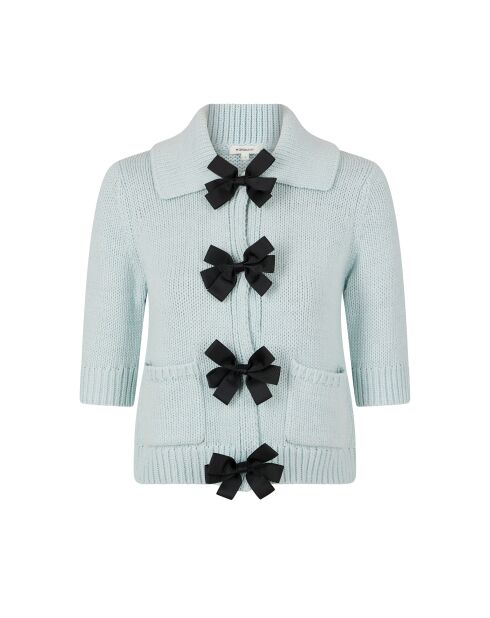 Top in maglia Froufrou Ciel