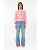 Maglione rosa Grigri