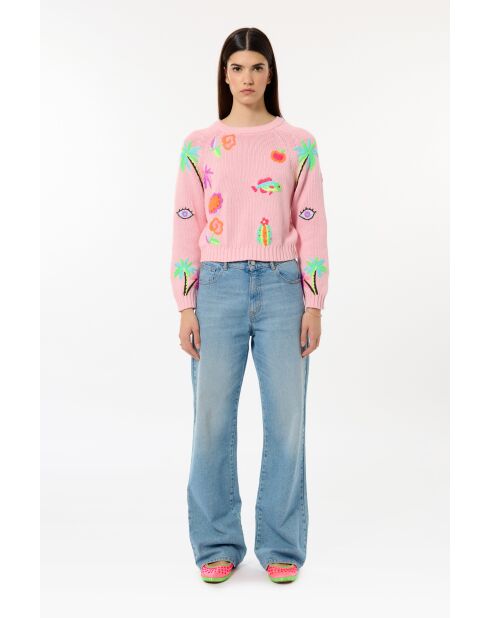 Maglione rosa Grigri