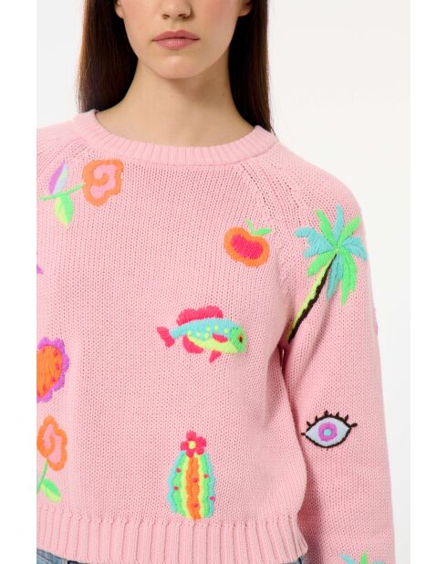 Maglione rosa Grigri