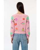 Maglione rosa Grigri