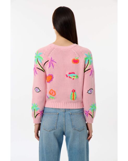 Maglione rosa Grigri