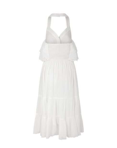 Weißes GB-Stickkleid