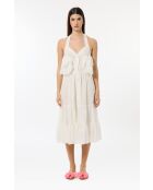 Weißes GB-Stickkleid